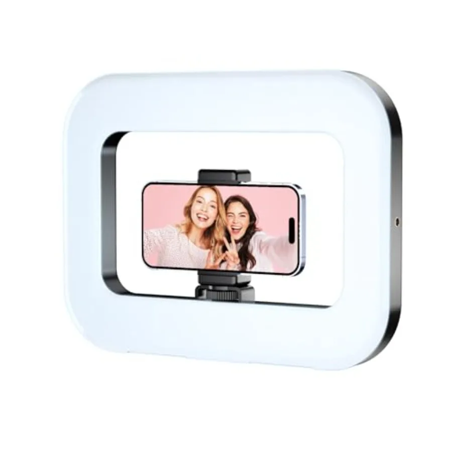 Smartphone Video Rig with Rechargeable Light, Handheld Ring Light for Phone, Phone Stabilizer for Video Recording, Camera, Self
Smartphone Video Rig with Rechargeable Light, Handheld Ring Light for Phone, Phone Stabilizer for Video Recording, Camera, Self