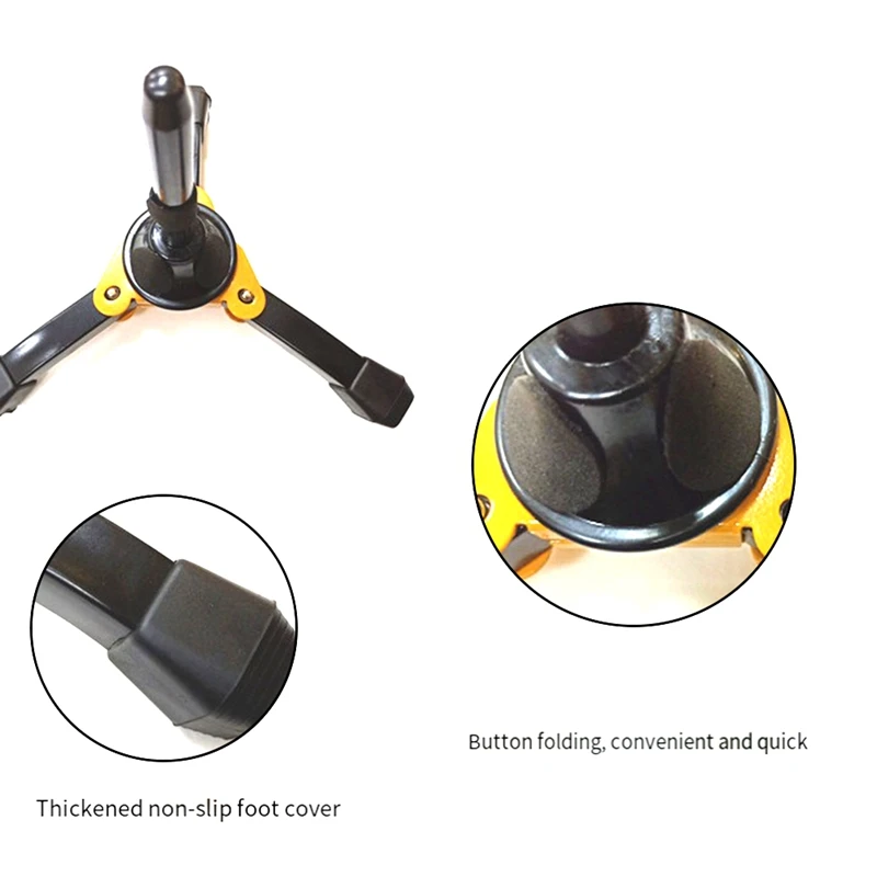 Portable Foldable Tripod Stand Non-Slip Wind Instrument Accessories Suitable For Holder Clarinet Trumpet Flute Saxophone-AA74
Portable Foldable Tripod Stand Non-Slip Wind Instrument Accessories Suitable For Holder Clarinet Trumpet Flute Saxophone-AA74