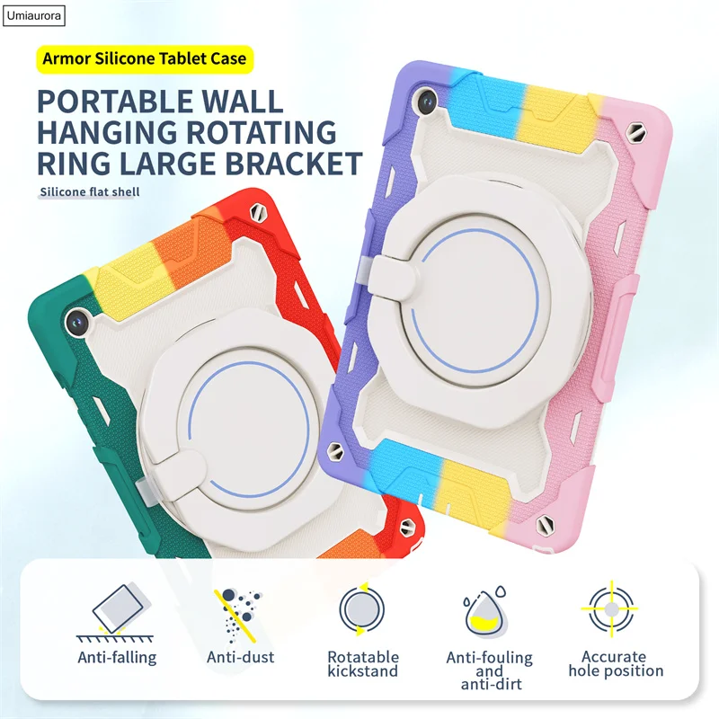 For Samsung Tab A7 A8 A9+ A11+ Plus SM-X230 X210 X130 T220 S6 Lite 10.4 inch Pull Ring Stand Tablet Case Shockproof Rugged Funda
For Samsung Tab A7 A8 A9+ A11+ Plus SM-X230 X210 X130 T220 S6 Lite 10.4 inch Pull Ring Stand Tablet Case Shockproof Rugged Funda