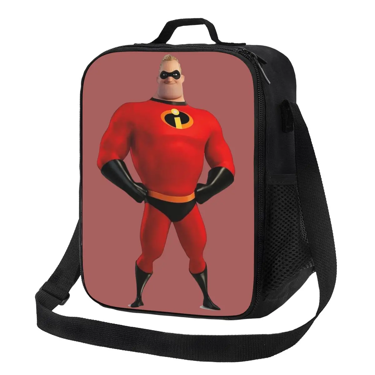 Custom The Incredibles Bob Parr Insulated Lunch Bags for Work School Waterproof Thermal Cooler Bento Box Women Children
Custom The Incredibles Bob Parr Insulated Lunch Bags for Work School Waterproof Thermal Cooler Bento Box Women Children