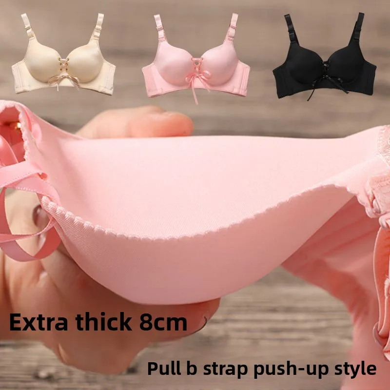 Экстремальный кружевной бюстгальтер пуш-ап 8 см с чашкой, регулируемый бюстгальтер без косточек с перекрестными бретелями на спине для небольшой груди
Экстремальный кружевной бюстгальтер пуш-ап 8 см с чашкой, регулируемый бюстгальтер без косточек с перекрестными бретелями на спине для небольшой груди