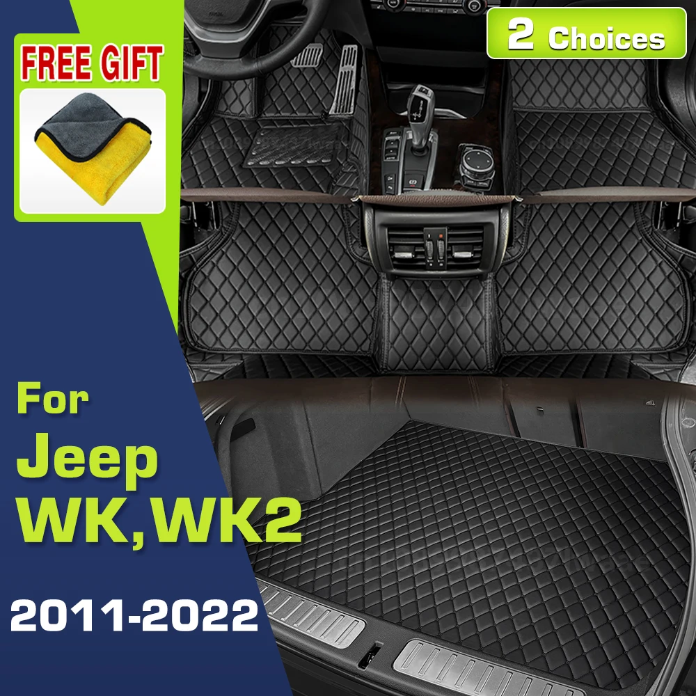 Car floor mats for Jeep Grand Cherokee WK WK2 2011-2022 21 20 19 18 17 16 Custom Trunk Mat Auto foot Pads Interior Accessories
Car floor mats for Jeep Grand Cherokee WK WK2 2011-2022 21 20 19 18 17 16 Custom Trunk Mat Auto foot Pads Interior Accessories