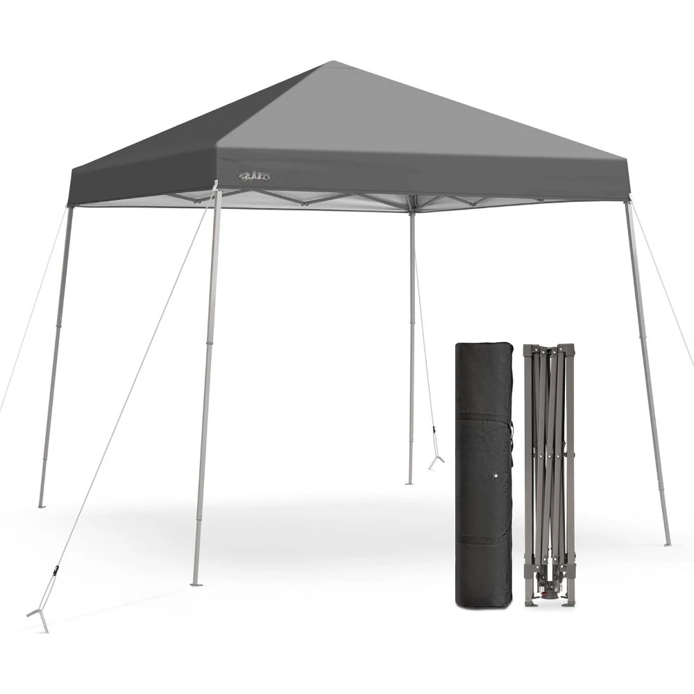 8x8 Pop Up Canopy Tent, Slant Leg Outdoor Canopy with Carry Bag, Beach Tent, Sports Shelter
8x8 Pop Up Canopy Tent, Slant Leg Outdoor Canopy with Carry Bag, Beach Tent, Sports Shelter