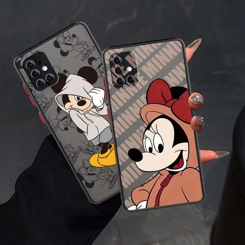 Disney Fashion Mickey Phone Case For Samsung A56 A42 A36 A34 A33 A32 A23 A16 A04 A03 Note 20 5G Frosted Translucent
Disney Fashion Mickey Phone Case For Samsung A56 A42 A36 A34 A33 A32 A23 A16 A04 A03 Note 20 5G Frosted Translucent