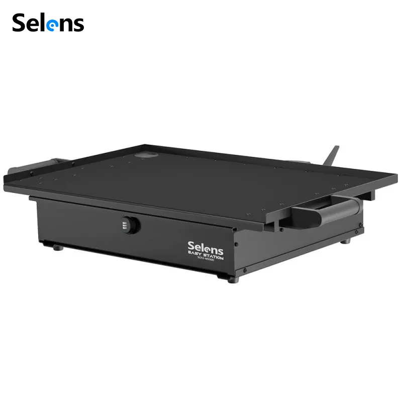 Selens Side Work Platform for Selens Cart Workstation/Light Stand, with 3-Digit Customizable Combo Locking Drawer,Anti-Slip Pad
Selens Side Work Platform for Selens Cart Workstation/Light Stand, with 3-Digit Customizable Combo Locking Drawer,Anti-Slip Pad