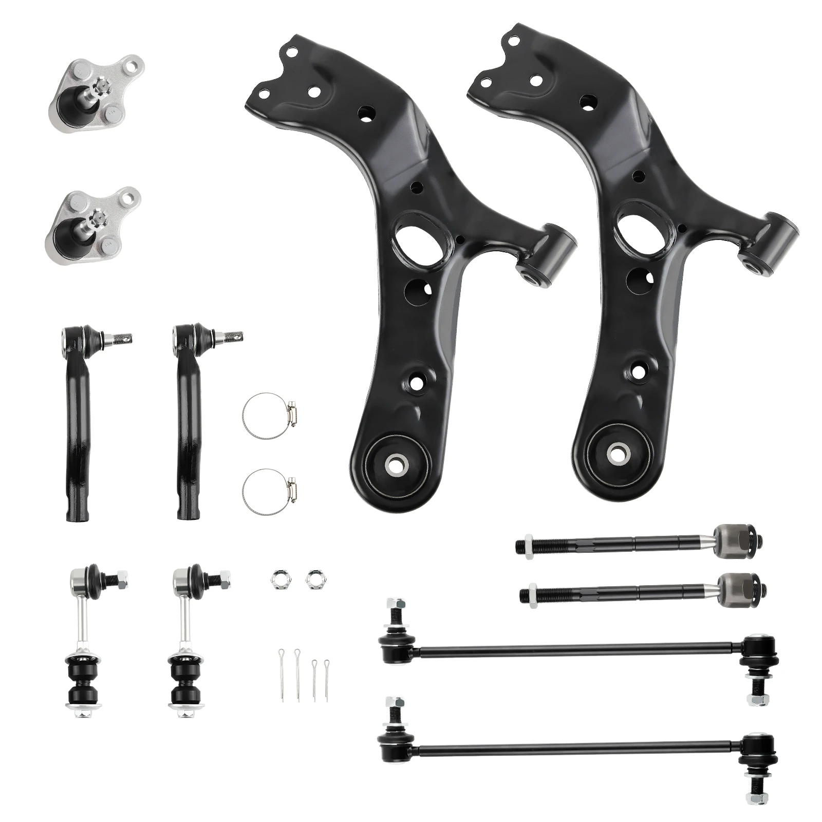 Suspension Kit Front Lower Control Arm for Toyota RAV4 2006-2018 2007 2008 2009
Suspension Kit Front Lower Control Arm for Toyota RAV4 2006-2018 2007 2008 2009