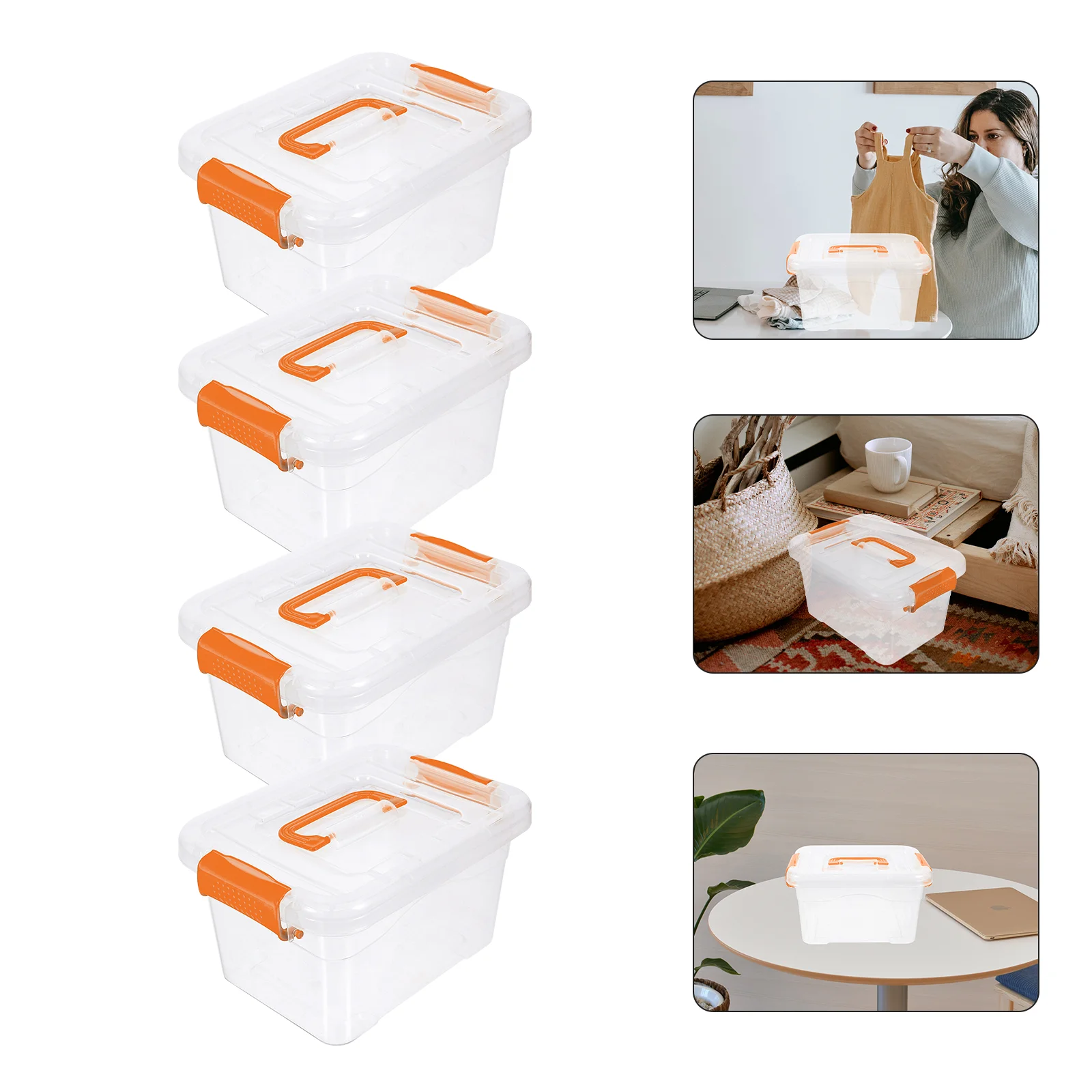 4 Pcs Portable Storage Box Desktop Basket Baskets Bracket Toy Case Makeup Holder Abs Cosmetics Organizer Sundry
4 Pcs Portable Storage Box Desktop Basket Baskets Bracket Toy Case Makeup Holder Abs Cosmetics Organizer Sundry