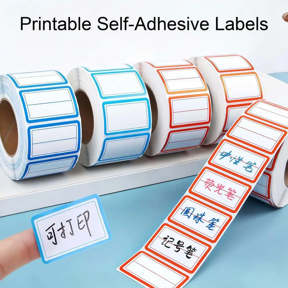 500 Pcs Label Stickers Color Coding Self-Adhesive Name Tags Waterproof Removable Labels for Handwriting File Folders Price Tags
500 Pcs Label Stickers Color Coding Self-Adhesive Name Tags Waterproof Removable Labels for Handwriting File Folders Price Tags