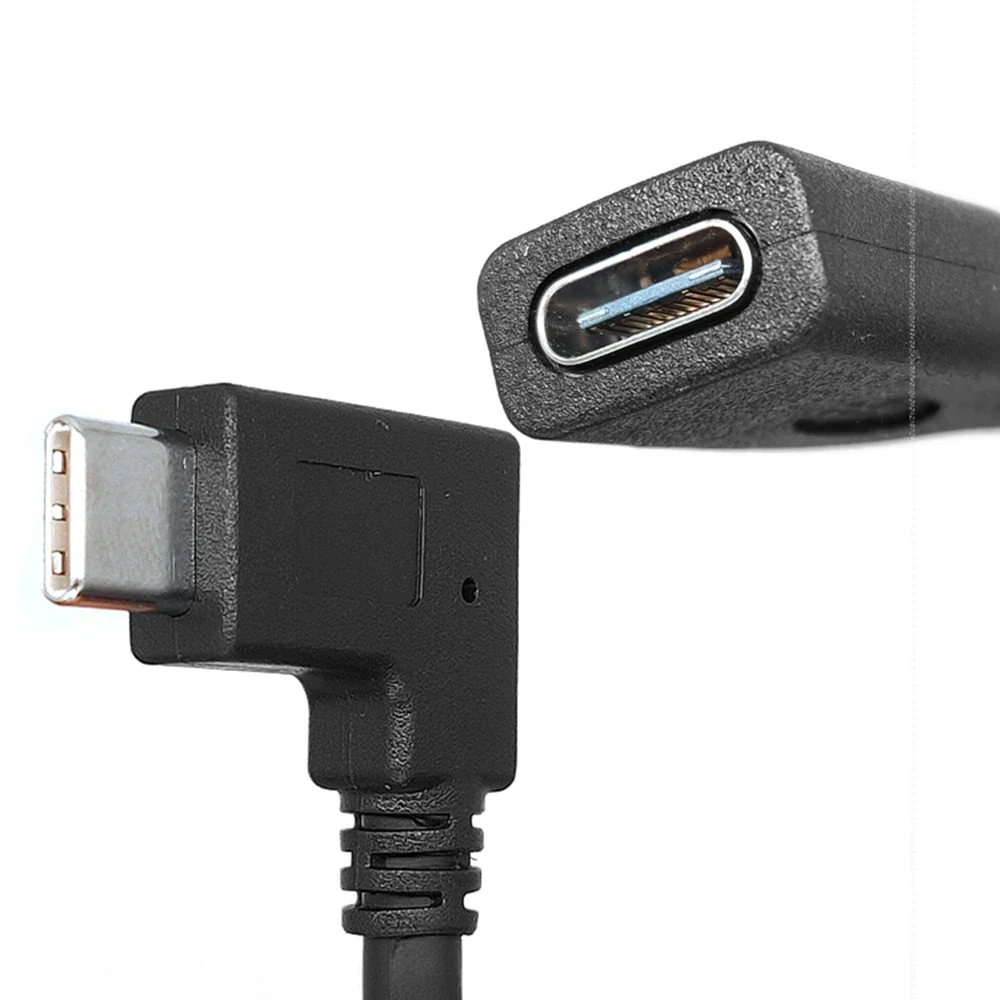 Side elbow Type-C extension cable USB3.1 male to female gold-plated mobile phone charging short data cable
Side elbow Type-C extension cable USB3.1 male to female gold-plated mobile phone charging short data cable