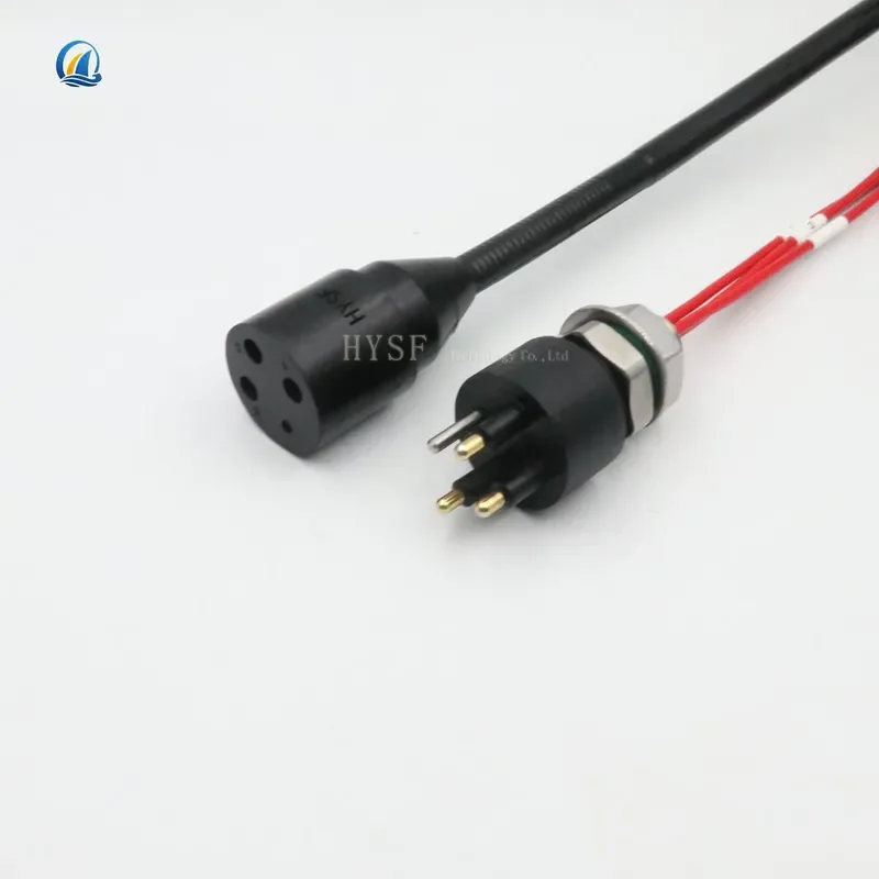 HYSF Deep-sea Marine High-Current High-Power 2-6 Pin 30A Male and Female Underwater Connectors
HYSF Deep-sea Marine High-Current High-Power 2-6 Pin 30A Male and Female Underwater Connectors