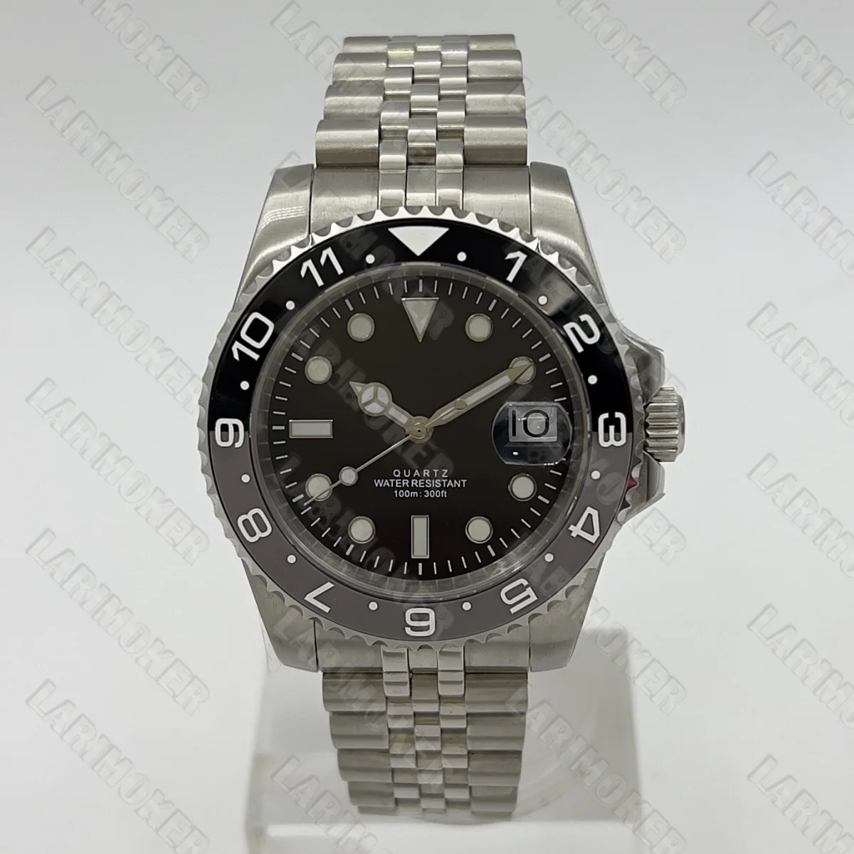 40 мм модель для дайвинга RONDA 515 механизм мужские часы окошко даты сапфировое стекло вращающийся керамический безель C3 люминесцентный
40 мм модель для дайвинга RONDA 515 механизм мужские часы окошко даты сапфировое стекло вращающийся керамический безель C3 люминесцентный