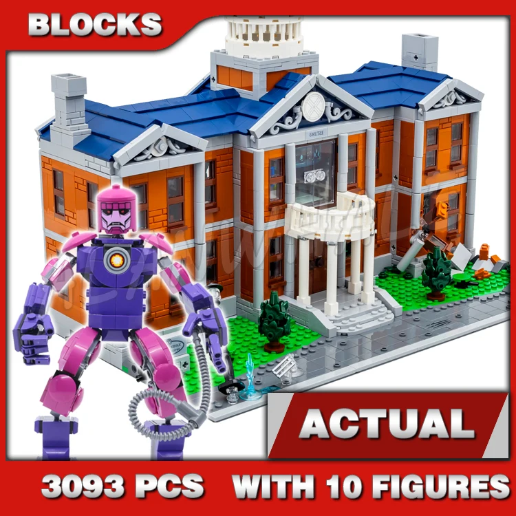 3093 шт., 2-уровневый модульный институт Super Revengers X-Mansion для более высокого обучения, 16294, строительные блоки, игрушка, совместимая с моделью
3093 шт., 2-уровневый модульный институт Super Revengers X-Mansion для более высокого обучения, 16294, строительные блоки, игрушка, совместимая с моделью