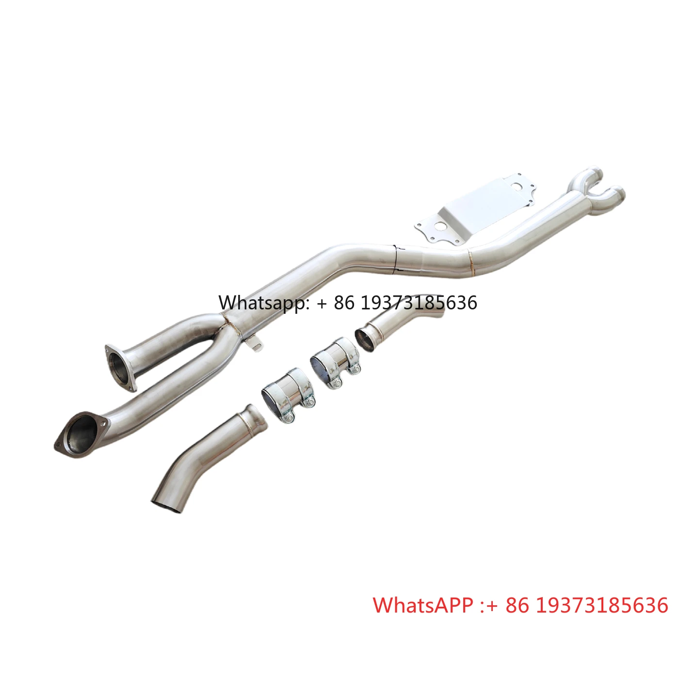 Single Exhaust Midpipe for BMW G80 M3 G82 M4 S58 Single Mid Pipe
Single Exhaust Midpipe for BMW G80 M3 G82 M4 S58 Single Mid Pipe