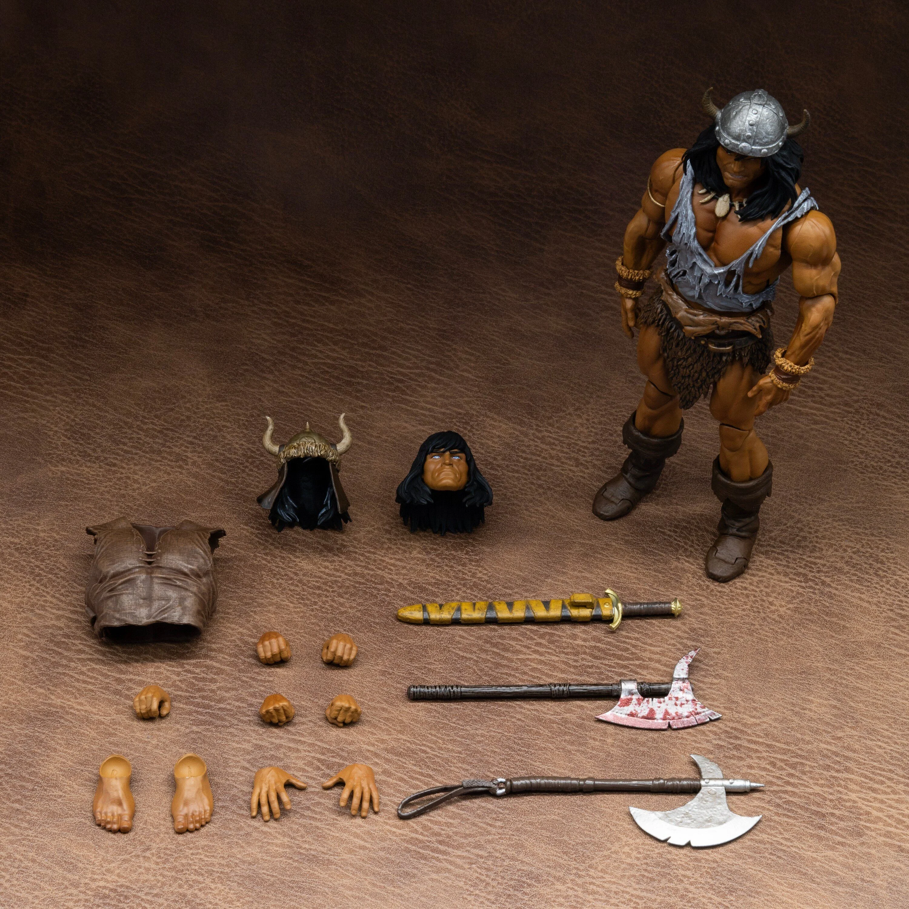 In Stock Authentic Hc Studio 1/12 Scale Black Stone Battle / Battle Of The Black Stone Conan The Barbarian Articulated Action
In Stock Authentic Hc Studio 1/12 Scale Black Stone Battle / Battle Of The Black Stone Conan The Barbarian Articulated Action