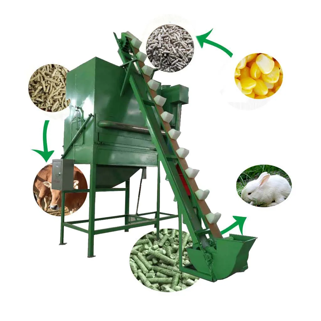 Grains Dryer Pelleted Expanded Feed Drying Cooling Machine+bucket Elevator HJ-C1000
Grains Dryer Pelleted Expanded Feed Drying Cooling Machine+bucket Elevator HJ-C1000