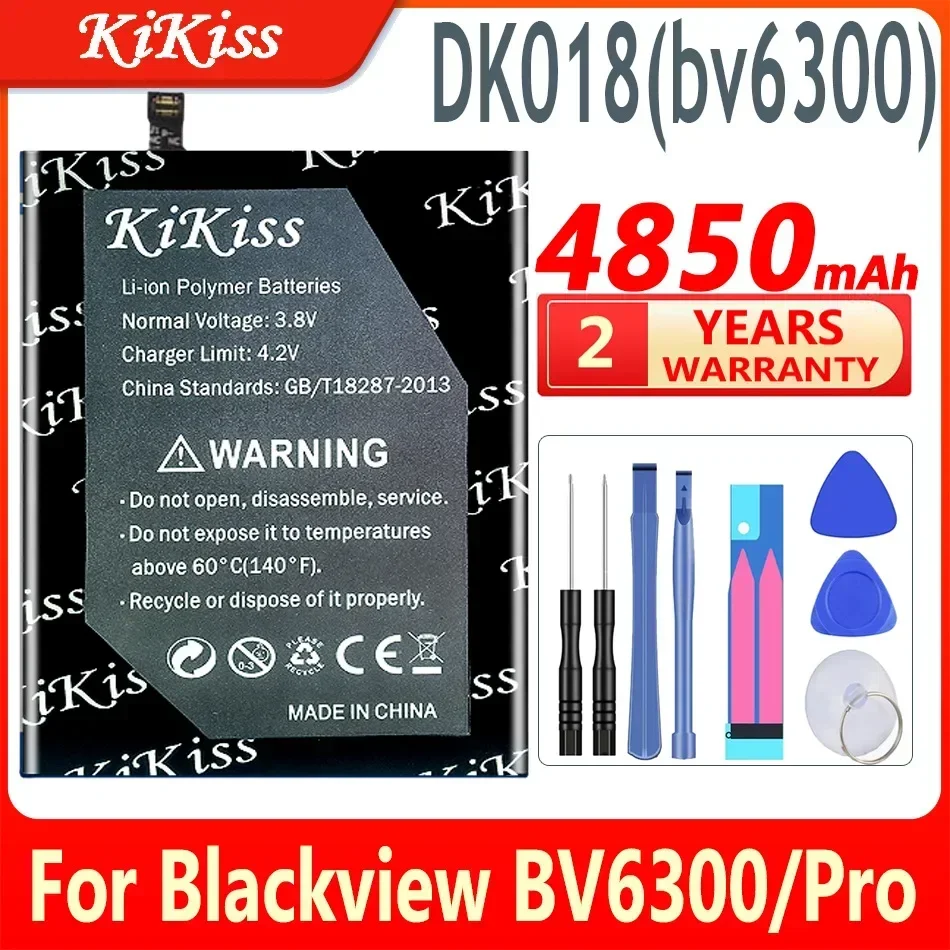 Аккумулятор KiKiss емкостью 4850 мАч DK018 (bv6300) для Blackview BV6300 Pro BV6300Pro Аккумуляторы большой емкости
Аккумулятор KiKiss емкостью 4850 мАч DK018 (bv6300) для Blackview BV6300 Pro BV6300Pro Аккумуляторы большой емкости