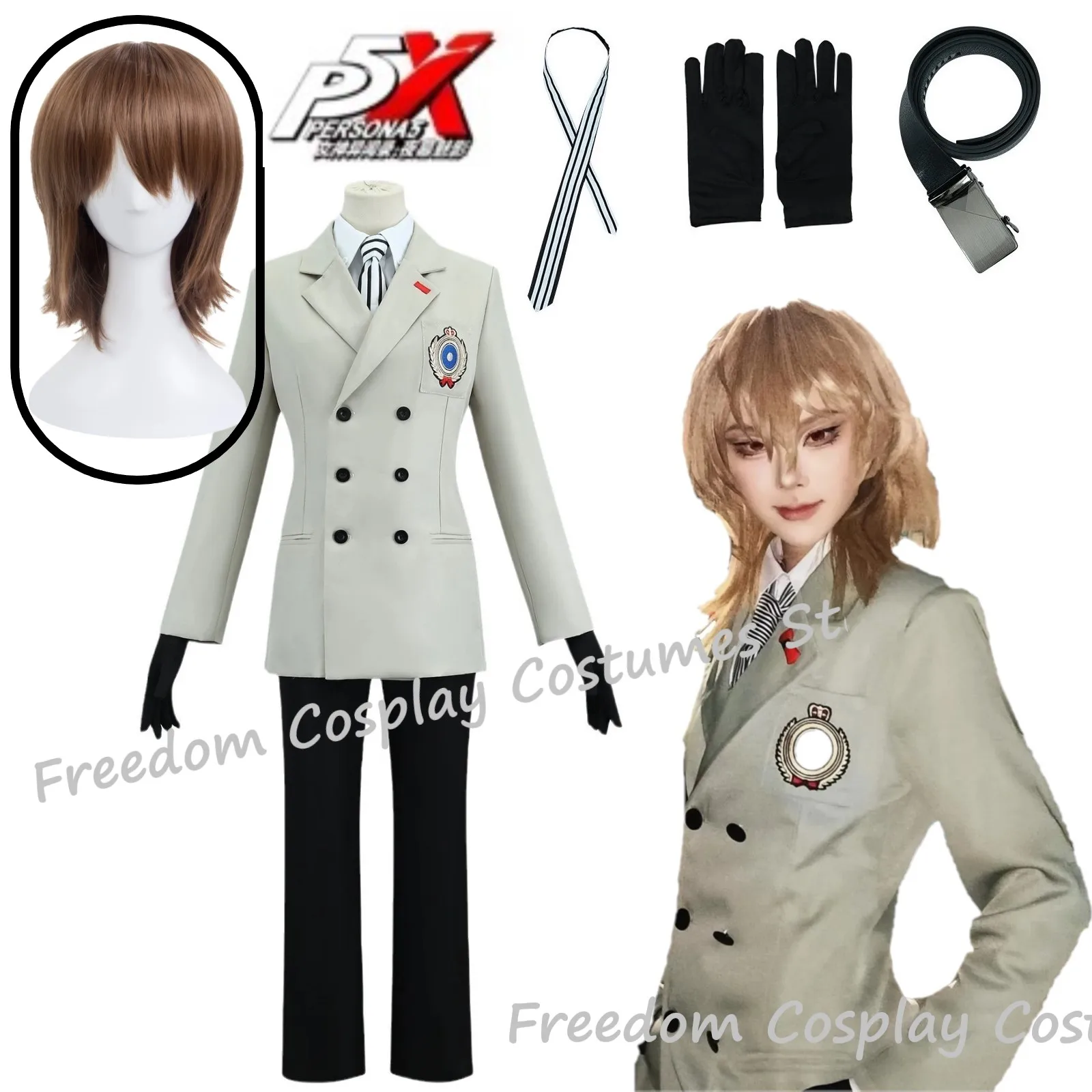 Anime Game Goro Akechi Cosplay Costume School Uniform Suits Halloween Party Role Play Clothing Full Set for Women Man
Anime Game Goro Akechi Cosplay Costume School Uniform Suits Halloween Party Role Play Clothing Full Set for Women Man