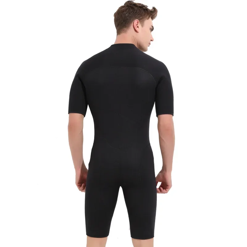 Flexible Professional Wetsuit 3mm Men's One-piece Short-sleeved Snorkeling Suit Thickened Warm Surf Suit Winter Swimming Swimsui
Flexible Professional Wetsuit 3mm Men's One-piece Short-sleeved Snorkeling Suit Thickened Warm Surf Suit Winter Swimming Swimsui