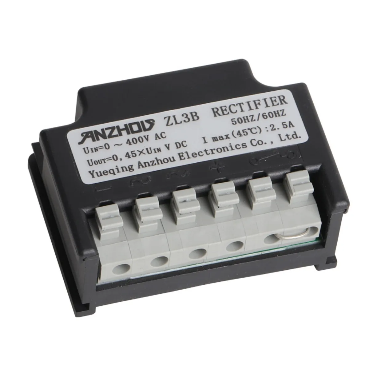 Rectification Device ZL3B RECTIFIER Motor Brake Half Wave Rectifier Motor Brake Power Module Rectifier Unit Supply Module
Rectification Device ZL3B RECTIFIER Motor Brake Half Wave Rectifier Motor Brake Power Module Rectifier Unit Supply Module