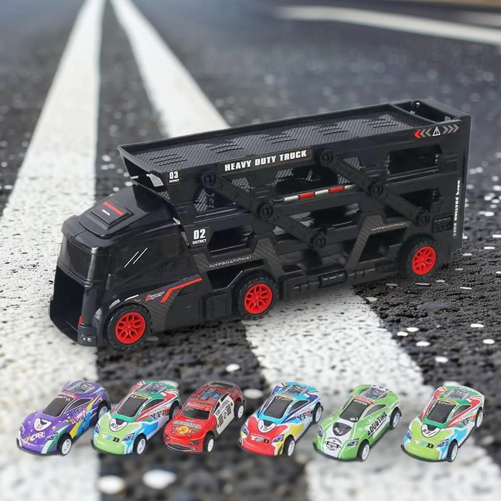 Toy Transport Truck Hand Eye Coordination Shape Recognition Folding Track Truck Toy for Birthday Home Outdoor Children Boys
Toy Transport Truck Hand Eye Coordination Shape Recognition Folding Track Truck Toy for Birthday Home Outdoor Children Boys
