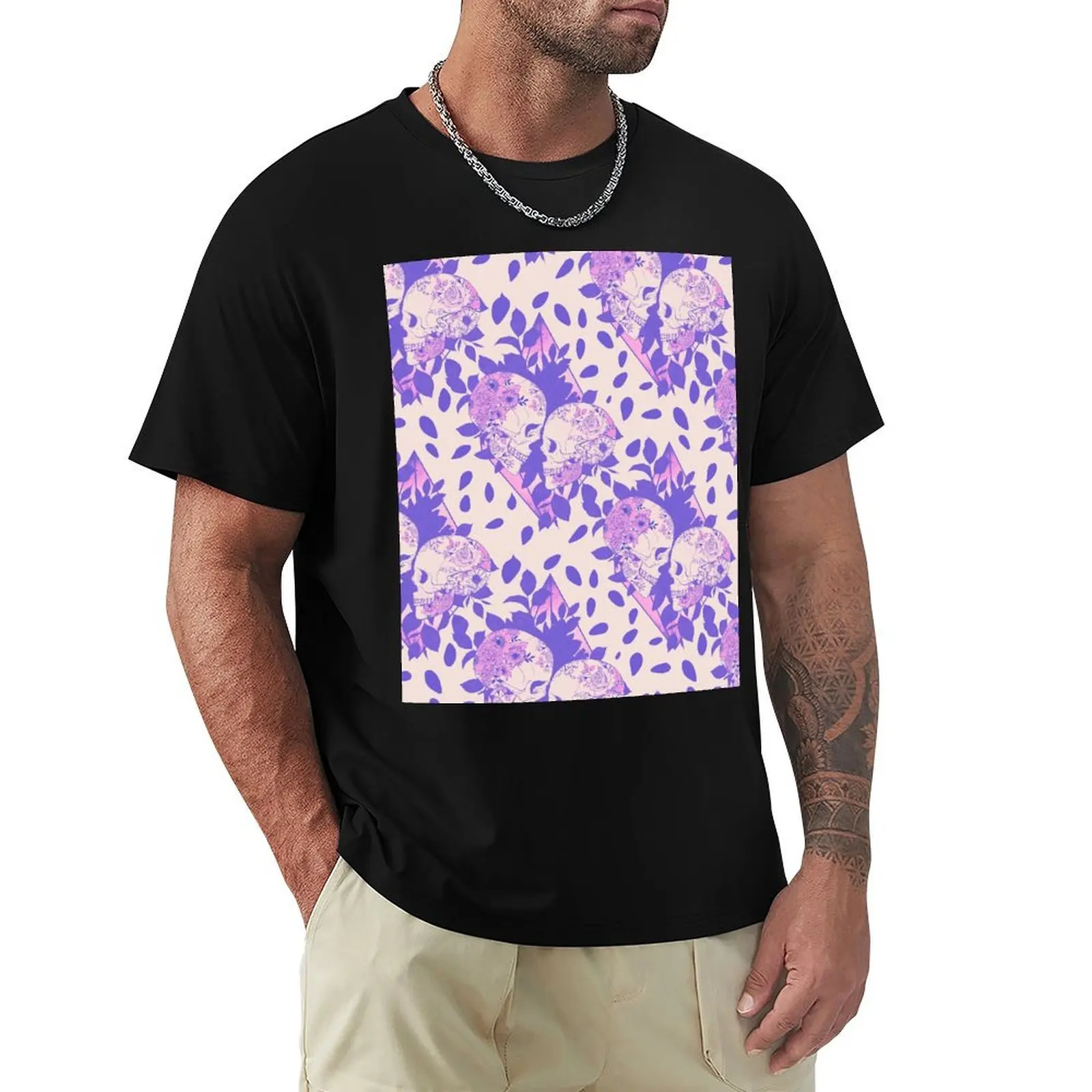 Lovers Skull pattern T-Shirt valentines clothes customs essential t shirt summer shirt t shirt for men
Lovers Skull pattern T-Shirt valentines clothes customs essential t shirt summer shirt t shirt for men
