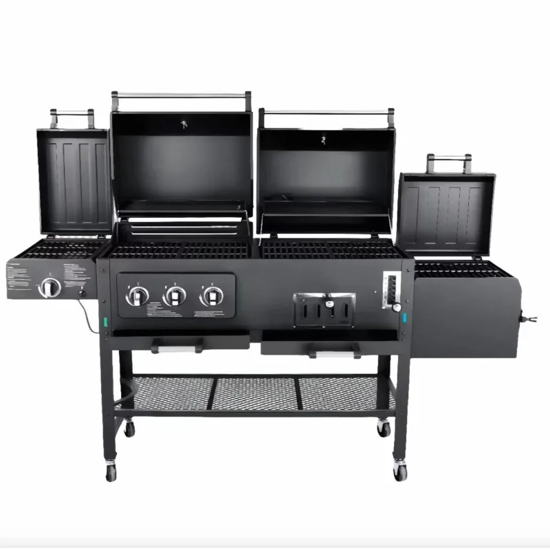 Large Dual-Use Gas and Charcoal Outdoor Portable Barbecue Modern Style for Home and Business
Large Dual-Use Gas and Charcoal Outdoor Portable Barbecue Modern Style for Home and Business