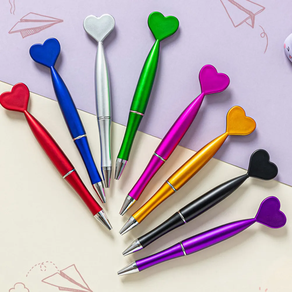 40Pcs Love Heart Shape Ballpoint Pens 1.0mm Black Ink Smooth Writing Office School Stationery Supplies Novelty Pen
40Pcs Love Heart Shape Ballpoint Pens 1.0mm Black Ink Smooth Writing Office School Stationery Supplies Novelty Pen