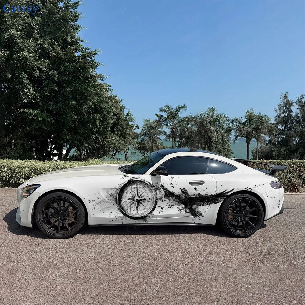 2pcs Journey Compass Raven Spirit, Durable, Fade-resistant, Enhance Vehicle Aesthetics With Bold Artistic Design Car Vinyl Wraps
2pcs Journey Compass Raven Spirit, Durable, Fade-resistant, Enhance Vehicle Aesthetics With Bold Artistic Design Car Vinyl Wraps