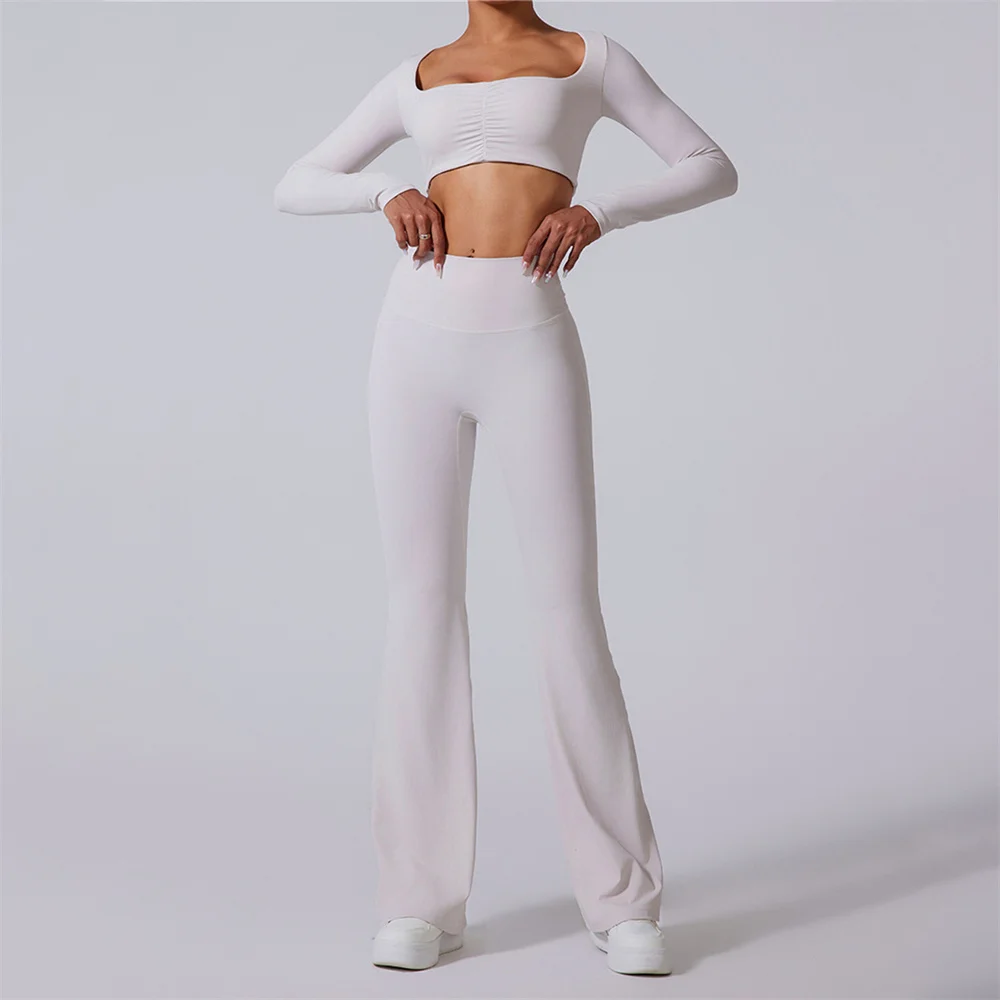 Women High Waist Flared Leggings Gym Fitness Yoga Pants Workout Runing Sport Leggings Women's Control Tummy Yoga Wide Leg Pants
Women High Waist Flared Leggings Gym Fitness Yoga Pants Workout Runing Sport Leggings Women's Control Tummy Yoga Wide Leg Pants