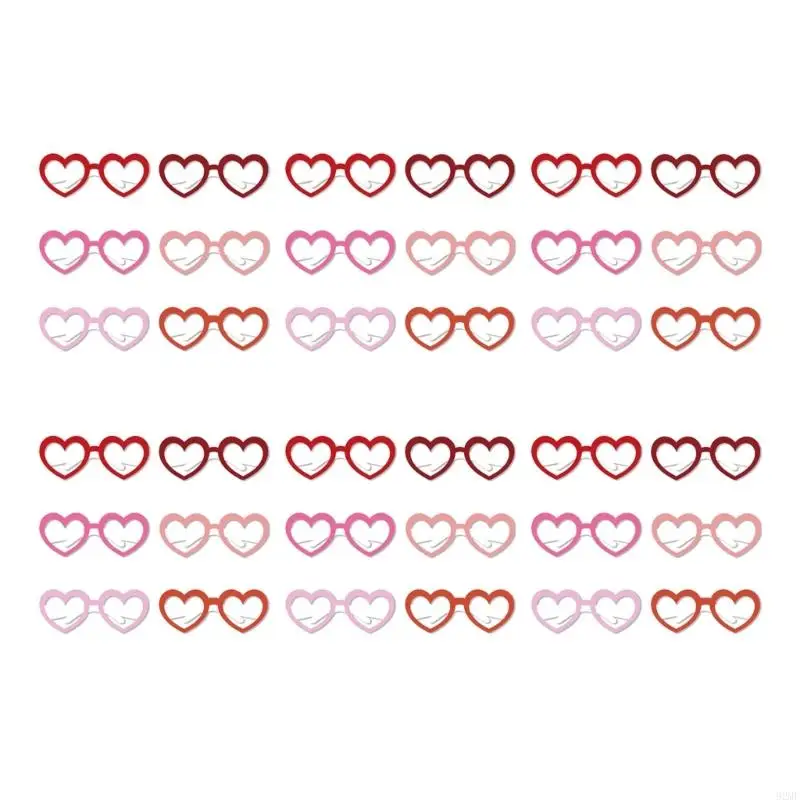 92MF 36 Pieces Heart Shaped Glasses for Valentine and Holiday Use Party Accessories
92MF 36 Pieces Heart Shaped Glasses for Valentine and Holiday Use Party Accessories