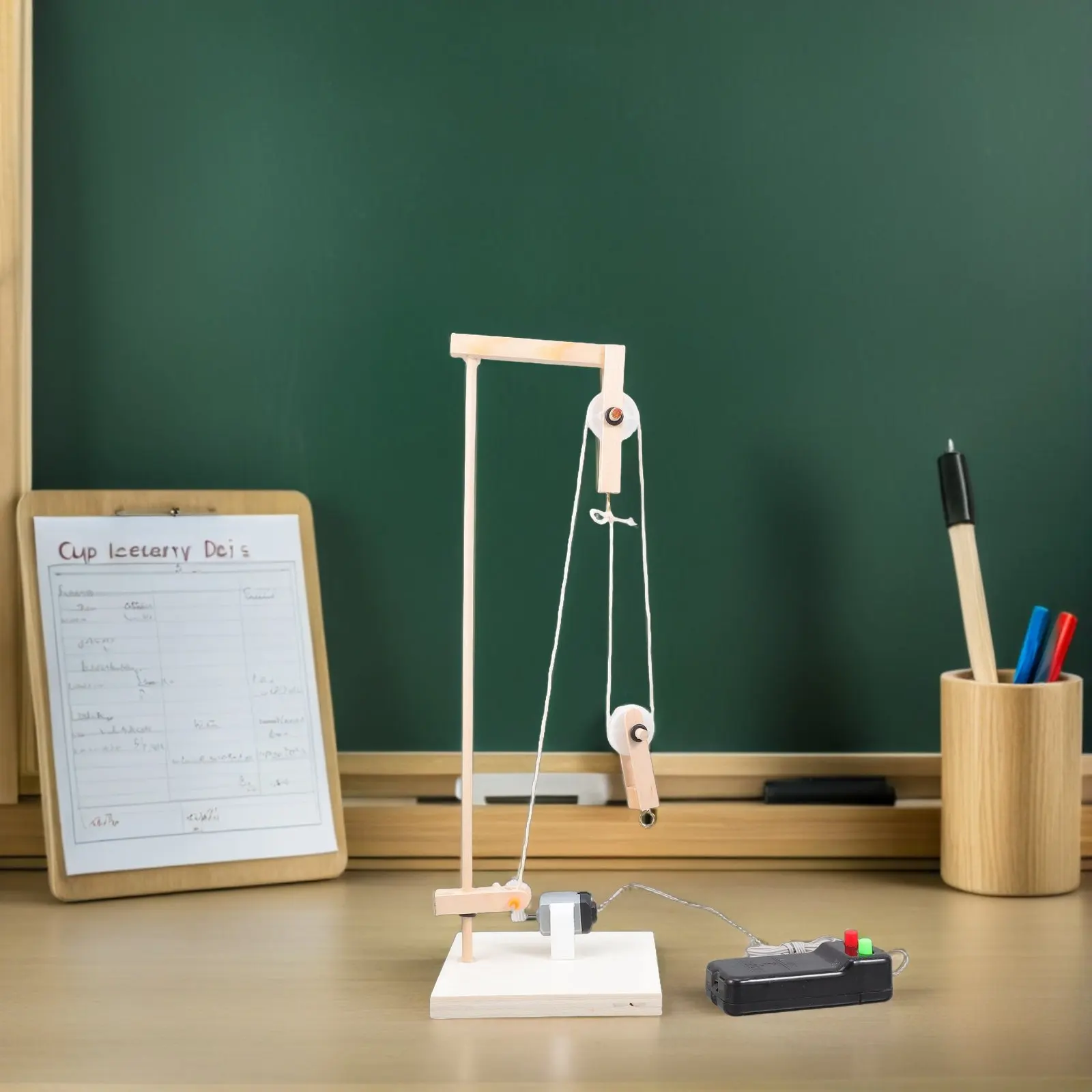 1Set DIY Pulley Crane Science Kit Educational Physics Experiment Set Enhance Hands-on Creativity Teaching Tool Mechanical
1Set DIY Pulley Crane Science Kit Educational Physics Experiment Set Enhance Hands-on Creativity Teaching Tool Mechanical
