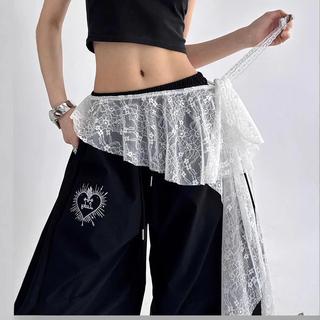 Flower Lace Mini Skirt Irregular Y2K Streetwear High Waist Ruched See Through Lace Up Ruffled Skirt
Flower Lace Mini Skirt Irregular Y2K Streetwear High Waist Ruched See Through Lace Up Ruffled Skirt