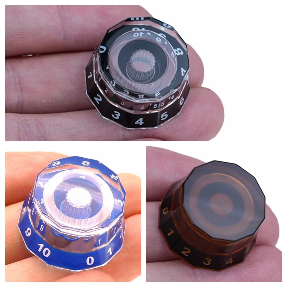 1pcs Electric Guitar Knobs Speed Volume Tone Control Knobs Lampshade style for PRS guitars Parts Replacem
1pcs Electric Guitar Knobs Speed Volume Tone Control Knobs Lampshade style for PRS guitars Parts Replacem