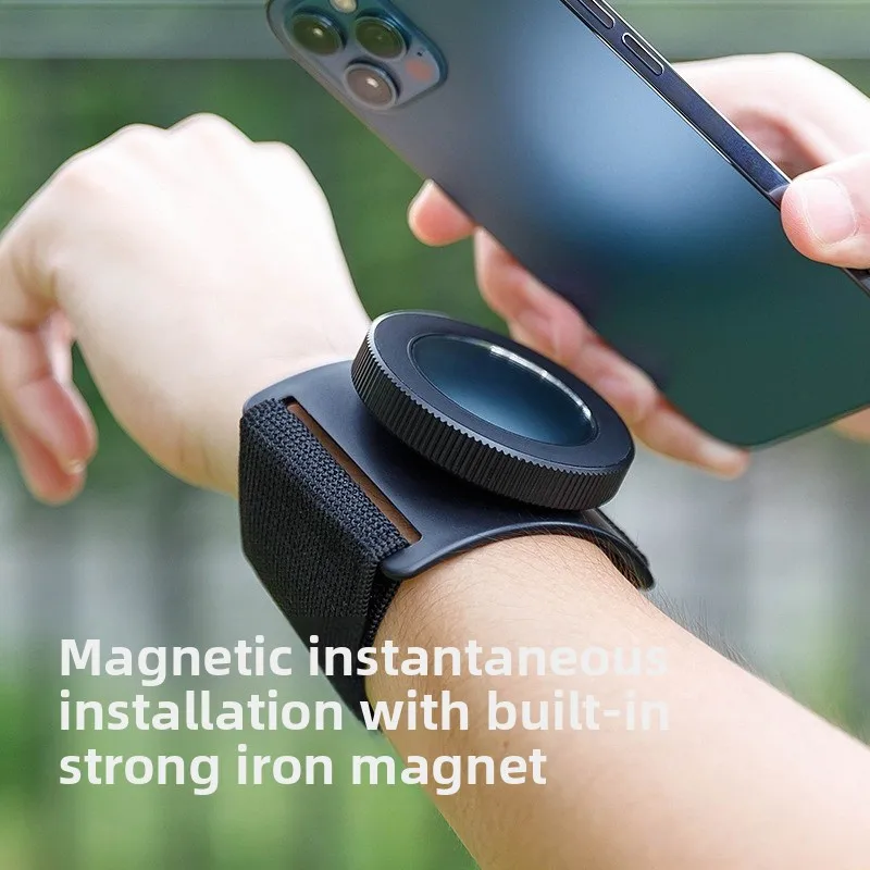 Wrist Elastic Band Magnetic Mobile Phone Holder 360 Degree Rotation Outdoor Travel Bracket Tennis Sports Magnetic Bracket
Wrist Elastic Band Magnetic Mobile Phone Holder 360 Degree Rotation Outdoor Travel Bracket Tennis Sports Magnetic Bracket