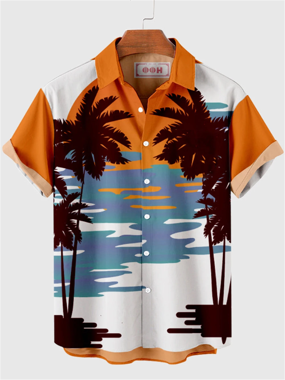 Hawaiian Coconut Tree Sunset Print Shirts Men's Beach Plus Size Lapel Shirts Vacation Shirt Summer Casual Clothing Short Sleeve
Hawaiian Coconut Tree Sunset Print Shirts Men's Beach Plus Size Lapel Shirts Vacation Shirt Summer Casual Clothing Short Sleeve