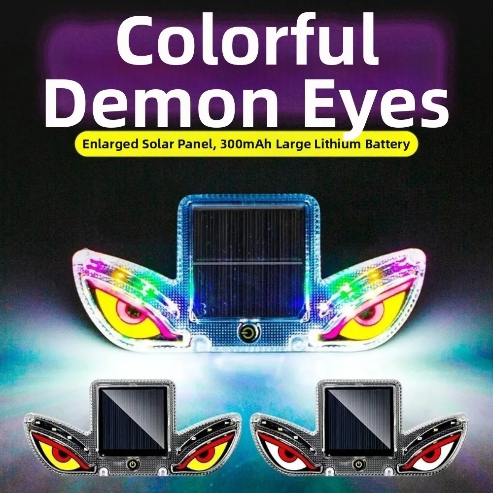 Solar Powered Solar Demon Eye Light Anti-collision Flash Car Ambient Light Warning Magnetic Attraction Vehicle Signal Lights
Solar Powered Solar Demon Eye Light Anti-collision Flash Car Ambient Light Warning Magnetic Attraction Vehicle Signal Lights