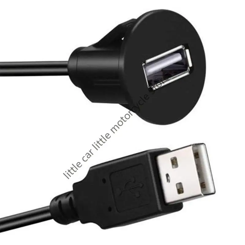 R9CC USB2.0 Male To Female SUV Car Dashboard Flush Mount Socket Extension Cable
R9CC USB2.0 Male To Female SUV Car Dashboard Flush Mount Socket Extension Cable