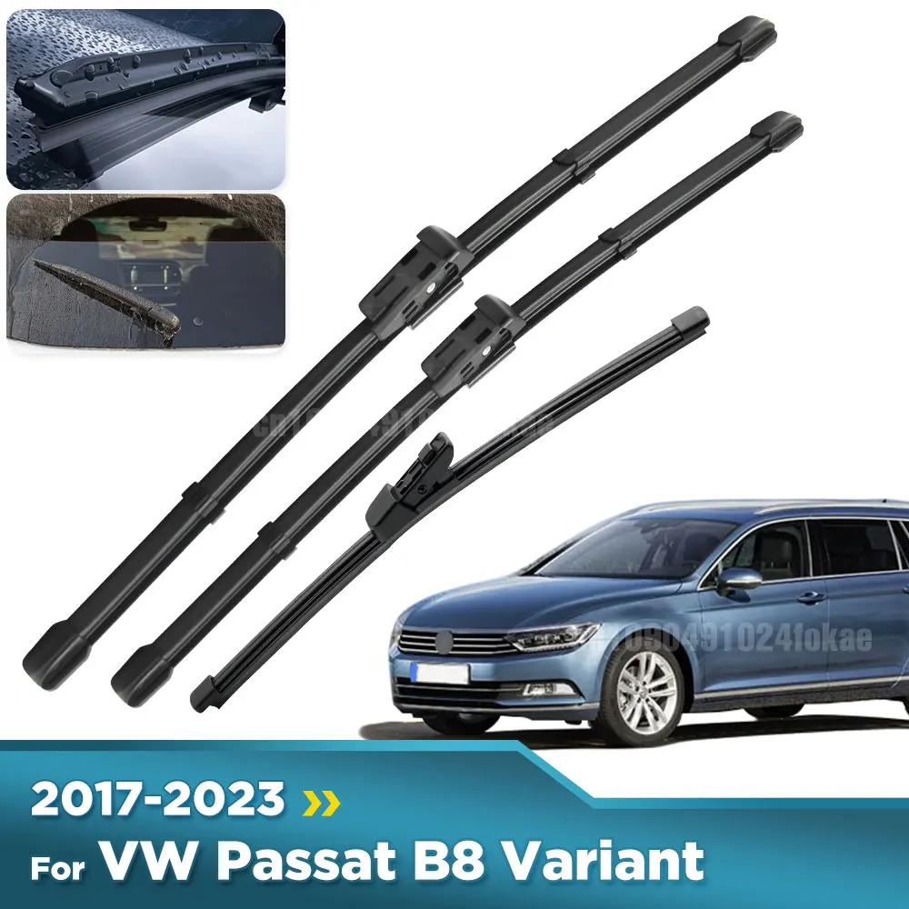 For Volkswagen VW Passat B8 Variant 2017-2023 Wiper Front & Rear Wiper Blades Windshield Windscreen Window Brushes 26"+18"+13"
For Volkswagen VW Passat B8 Variant 2017-2023 Wiper Front & Rear Wiper Blades Windshield Windscreen Window Brushes 26"+18"+13"