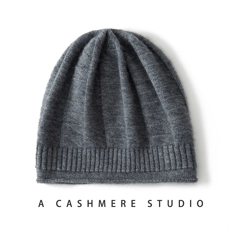 New Winter Hat Women Soft Warm 100% Pure Cashmere Knitted Cap Solid Color Adult Casual Beanie Hats Fashion Female Bonnet Cap
New Winter Hat Women Soft Warm 100% Pure Cashmere Knitted Cap Solid Color Adult Casual Beanie Hats Fashion Female Bonnet Cap