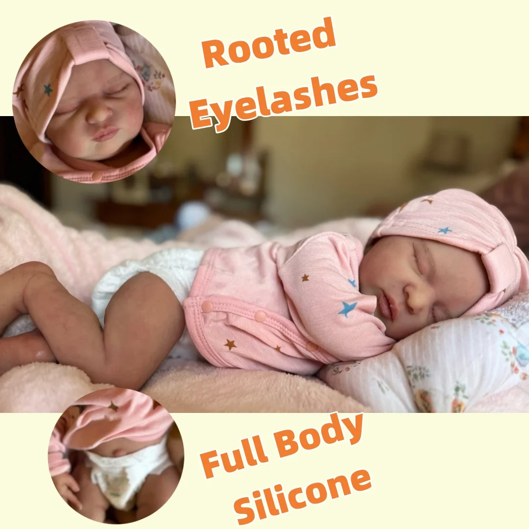 18-дюймовая моющаяся однотонная силиконовая кукла Laura Bebe Reborn для девочек с окрашенной лысой мягкостью, реалистичная реалистичная кукла Reborn
18-дюймовая моющаяся однотонная силиконовая кукла Laura Bebe Reborn для девочек с окрашенной лысой мягкостью, реалистичная реалистичная кукла Reborn