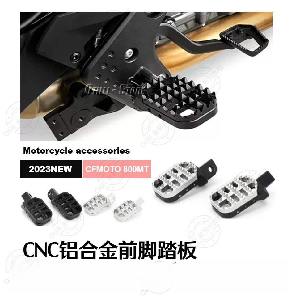 CFMOTO 800MT Adjustable extended CNC aluminum alloy front foot pedal, motorcycle accessories modification parts
CFMOTO 800MT Adjustable extended CNC aluminum alloy front foot pedal, motorcycle accessories modification parts