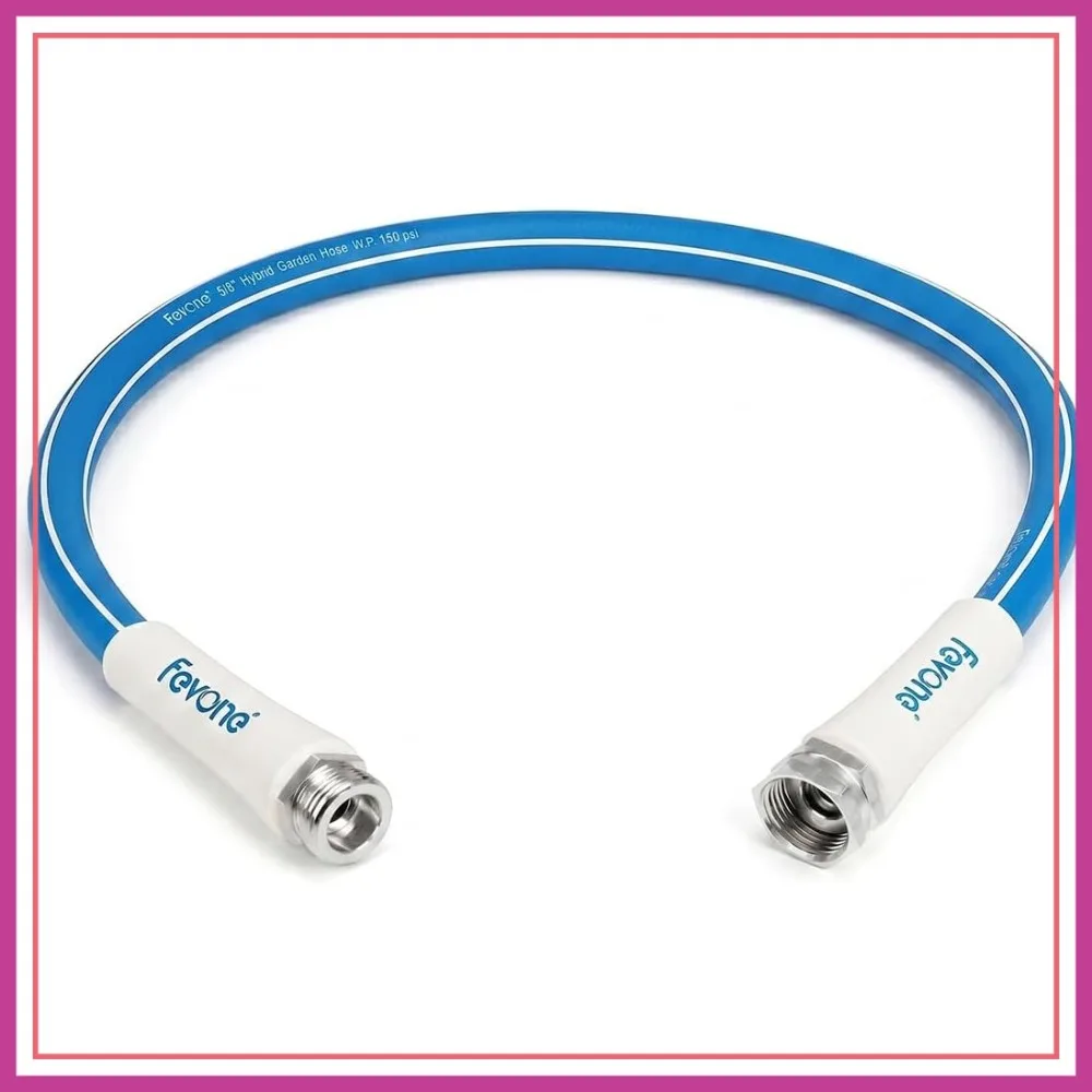 3 ft Leader Hose Male to Female, Hose Reel Connector, 5/8 ID, 3/4 Aluminum Fittings
3 ft Leader Hose Male to Female, Hose Reel Connector, 5/8 ID, 3/4 Aluminum Fittings