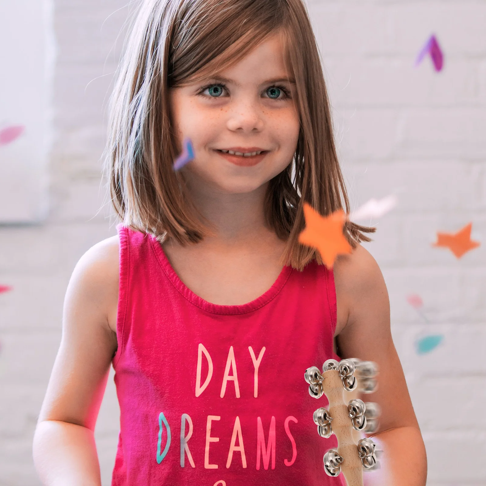 5 Pieces Tambourine Toys Kids Percussion Instruments Music Education Playthings Safe Material H Brain Coordination
5 Pieces Tambourine Toys Kids Percussion Instruments Music Education Playthings Safe Material H Brain Coordination