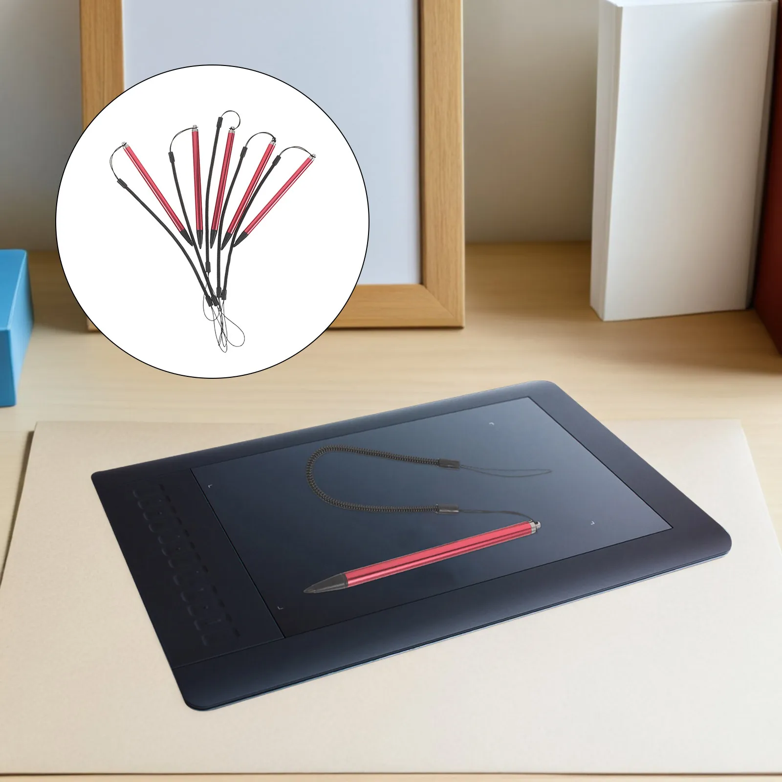 8Pcs Touchscreen Stylus Pens Fine Point Pen for Tablets Phones Resistive Capacitive Screens Office Signature Spring Cord Stylus
8Pcs Touchscreen Stylus Pens Fine Point Pen for Tablets Phones Resistive Capacitive Screens Office Signature Spring Cord Stylus