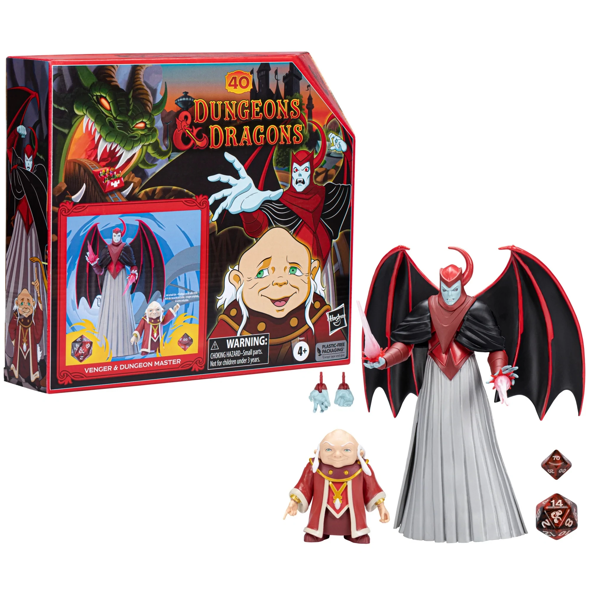 Dungeons & Dragons Cartoon Classics Dungeon Master & Venger 6 inch Action Figure 2Pack Toy Gift
Dungeons & Dragons Cartoon Classics Dungeon Master & Venger 6 inch Action Figure 2Pack Toy Gift