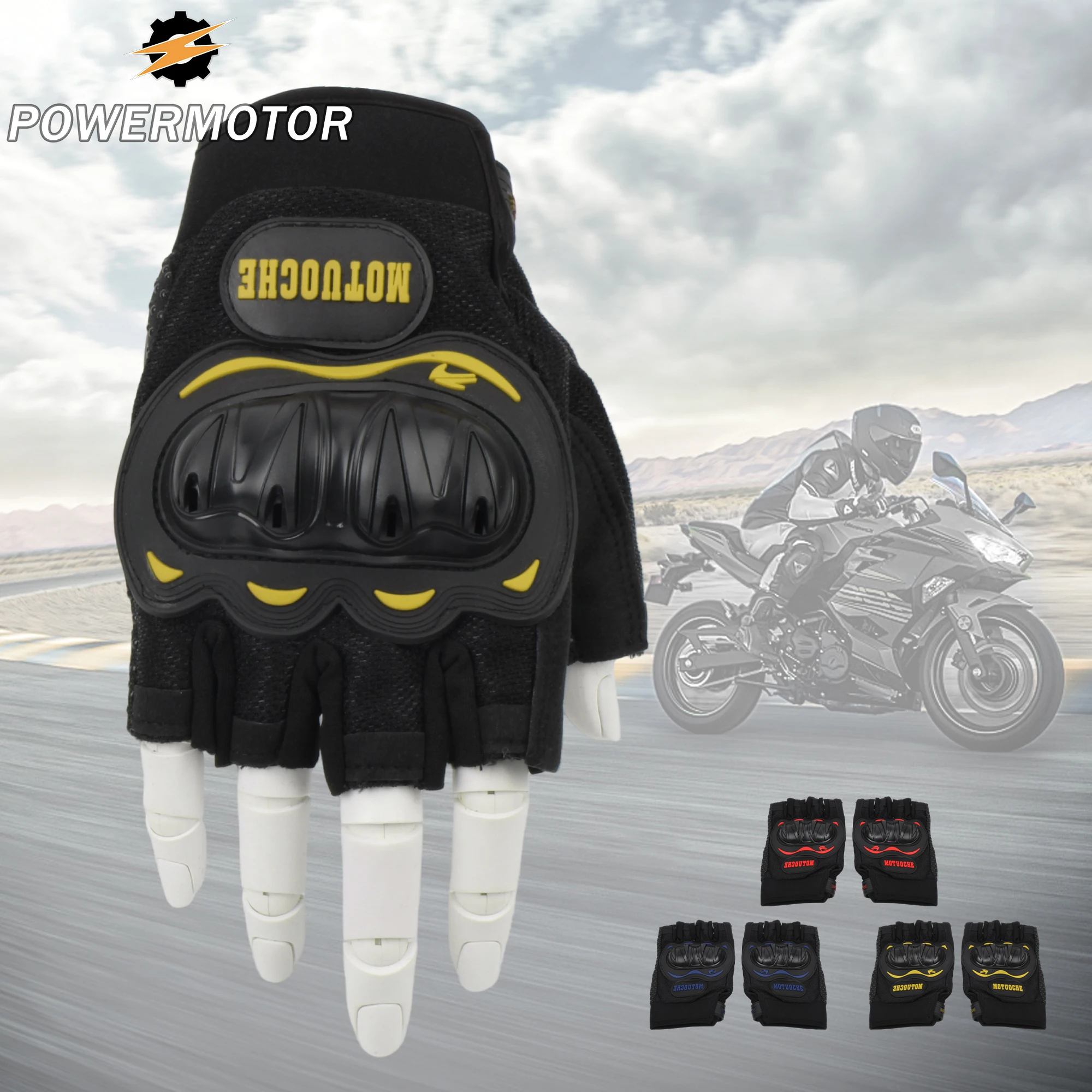 Motorcycle Racing Gloves Men Half Finger Anti-fall Enduro DirtBike Supermoto Non-slip Wear-resistant Touch Screen Cycling Gloves
Motorcycle Racing Gloves Men Half Finger Anti-fall Enduro DirtBike Supermoto Non-slip Wear-resistant Touch Screen Cycling Gloves