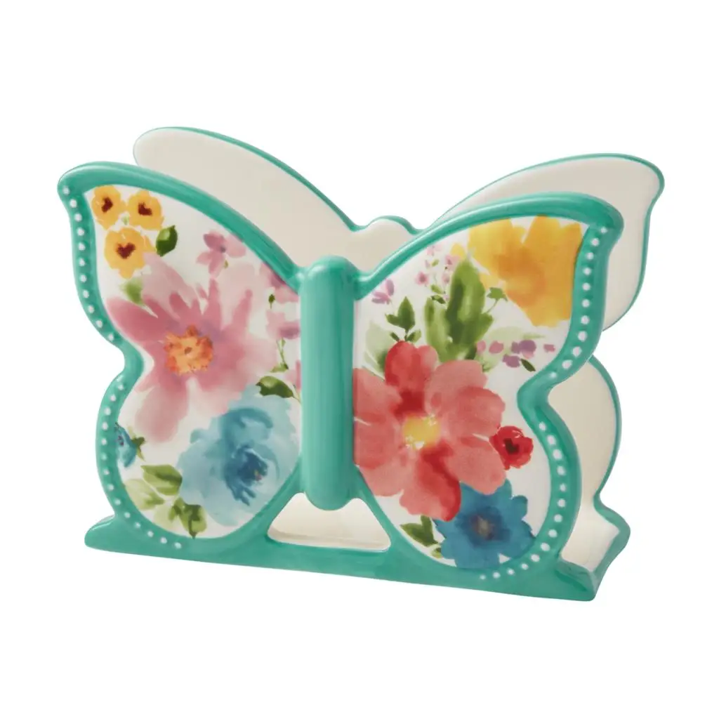 European-Style Ceramic Painted Butterfly Shape Tissue Holder Shelf Chopping Board Rack
European-Style Ceramic Painted Butterfly Shape Tissue Holder Shelf Chopping Board Rack