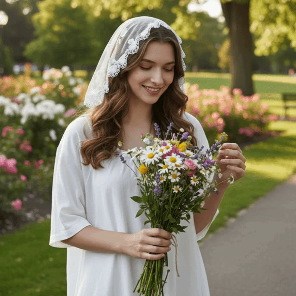 Hollow Out Lace Scarf Veil Headbands Thin Breathable Flower Embroidery Headscarf Multi-functional Comfortable To Wear
Hollow Out Lace Scarf Veil Headbands Thin Breathable Flower Embroidery Headscarf Multi-functional Comfortable To Wear