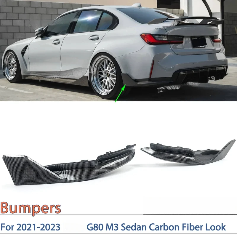 2021-2023 G80 M3 & G82 Coupe MP Style Bumper Sp Lip Aprons G80 G82 Carbon Fiber Look
2021-2023 G80 M3 & G82 Coupe MP Style Bumper Sp Lip Aprons G80 G82 Carbon Fiber Look
