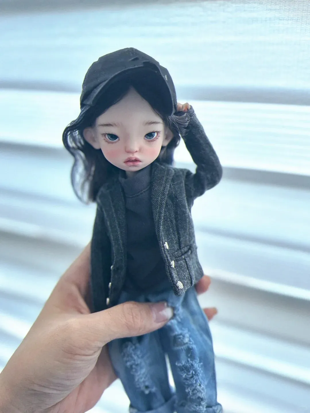 New Missing tooth Girl 1/6 bjd sd doll hale bailu small mental retardation ball joint shape resin advanced resin Spot makeup
New Missing tooth Girl 1/6 bjd sd doll hale bailu small mental retardation ball joint shape resin advanced resin Spot makeup